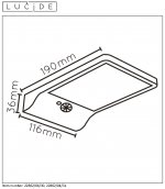 Светильник бра 22862/04/30 BASIC Lucide