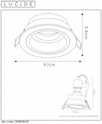 Встраиваемый светильник Lucide 22958/01/30 EMBED