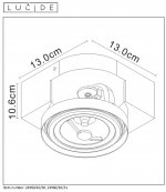 Потолочный светильник Lucide 22960/10/31
