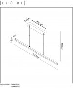 Подвесной светильник Lucide 23460/30/12