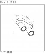 Потолочный светильник Lucide 23954/10/30 XYRUS 