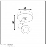 Потолочный светильник Lucide 23956/05/31 XANTRA