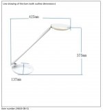 Настольная лампа Lucide 24653/08/31 YDA