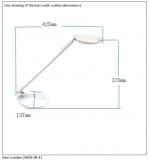 Настольная лампа Lucide 24653/08/31 YDA