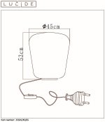 Настольная лампа Lucide 25501/45/65