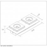 Потолочный светильник Lucide 26191/06/12 AUDI LED