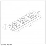 Потолочный светильник Lucide 26191/09/12 AUDI LED