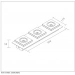 Потолочный светильник Lucide 26191/09/12 AUDI LED