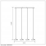 Подвесной светильник Lucide 26490/20/11 CALLA LED