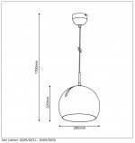 Подвесной светильник Lucide 26495/28/31 BOBO