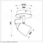 Потолочный светильник Lucide 26956/05/30 RIDE/LED