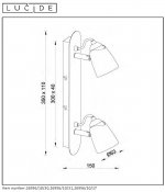 Потолочный светильник Lucide 26956/10/30 RIDE/LED