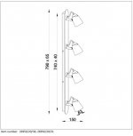Потолочный светильник Lucide 26956/20/30 RIDE/LED