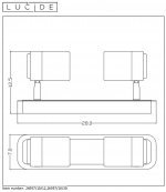 Потолочный светильник Lucide 26957/10/12