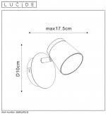 Светильник спот 26991/05/31 HELO?SE Lucide