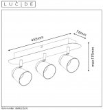 Светильник спот 26991/15/31 HELO?SE Lucide