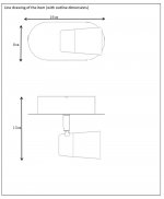 Потолочный светильник Lucide 26993/05/11 XANTO