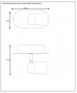 Потолочный светильник Lucide 26993/05/11 XANTO