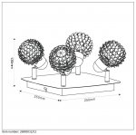 Потолочный светильник Lucide 26999/12/11 KYRA/LED