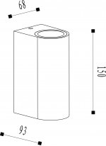 Светильник бра Lucide 27863/02/30 BOOGY