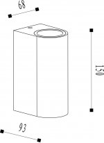 Светильник бра Lucide 27863/02/30 BOOGY