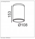 Потолочный светильник Lucide 27870/01/31 TUBIX