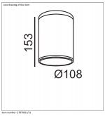 Потолочный светильник Lucide 27870/01/31 TUBIX
