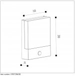 Настенный светильник бра Lucide 27877/06/30 LIMBA