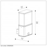 Настенный светильник бра Lucide 27878/09/30 LIMBA
