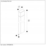 Уличный светильник столб Lucide 27878/90/30 LIMBA