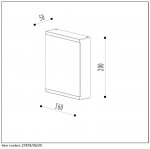 Светильник бра 27879/06/30 CADRA Lucide