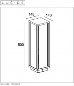 Уличный светильник столб Lucide 27883/50/30 CLAIRE