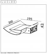 Светильник бра 27884/15/30 DYVOR-LED Lucide