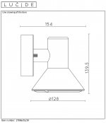 Светильник бра 27886/01/30 NANDO Lucide