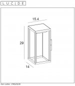 Настенный светильник бра Lucide 27891/02/30