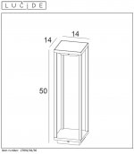 Уличный светильник столб Lucide 27892/02/30