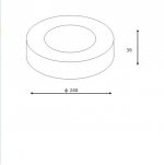 Потолочный светильник Lucide 28106/24/31 BRICE/LED