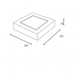 Потолочный светильник Lucide 28107/11/31 BRICE-LED