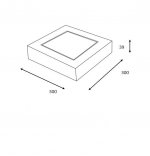Потолочный светильник Lucide 28107/30/31 BRICE-LED