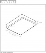 Потолочный светильник Lucide 28113/30/31