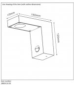 Настенный светильник бра Lucide 28850/24/30 TEXAS