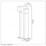 Светильник уличный столб Lucide 28852/60/31 KWINTO