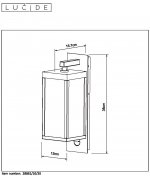Настенный светильник бра Lucide 28861/10/30