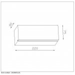 Светильник бра Lucide 29204/01/31 BLANKO