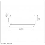 Светильник бра Lucide 29204/01/31 BLANKO