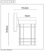 Настенный светильник бра Lucide 29824/01/30
