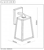 Настенный светильник бра Lucide 29829/01/30