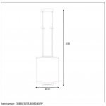 Подвесной светильник Lucide 30390/30/97 BRUNELLO