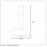 Подвесной светильник Lucide 30390/50/15 BRUNELLO