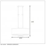 Подвесной светильник Lucide 30390/50/15 BRUNELLO